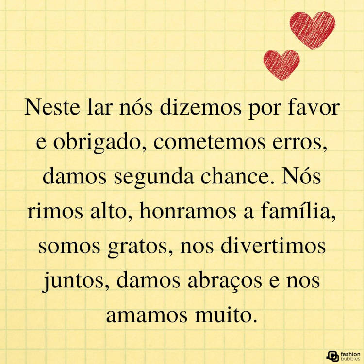 Regras do lar