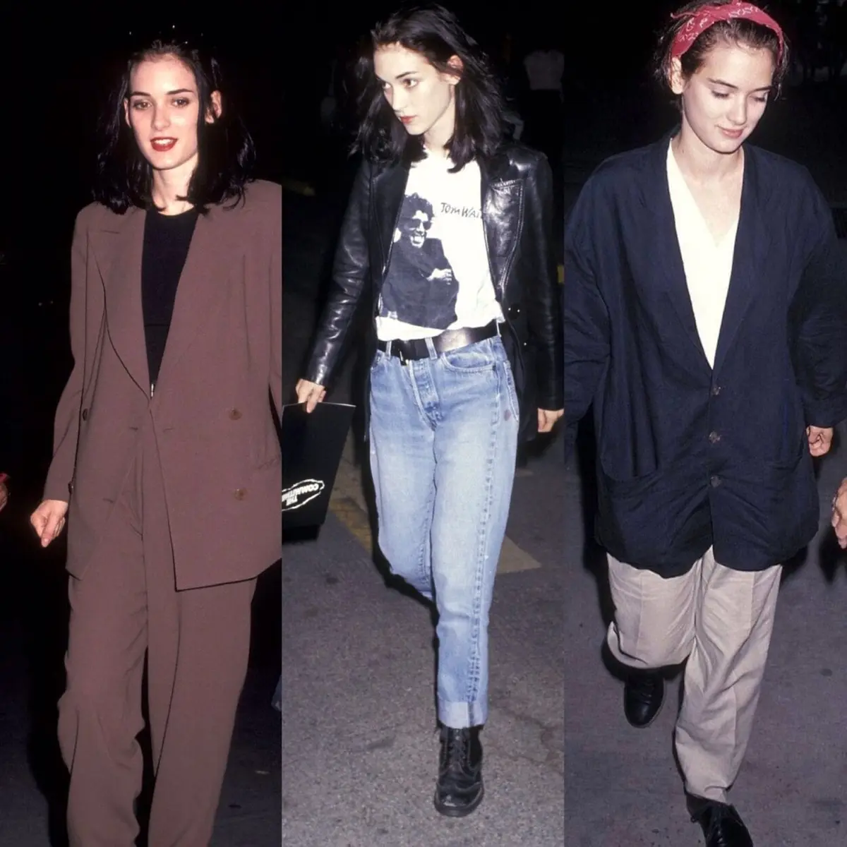 Winona Ryder - look tomboy