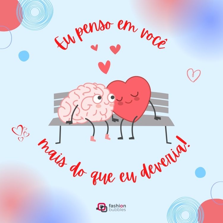 cartão virtual romântico com frase de amor