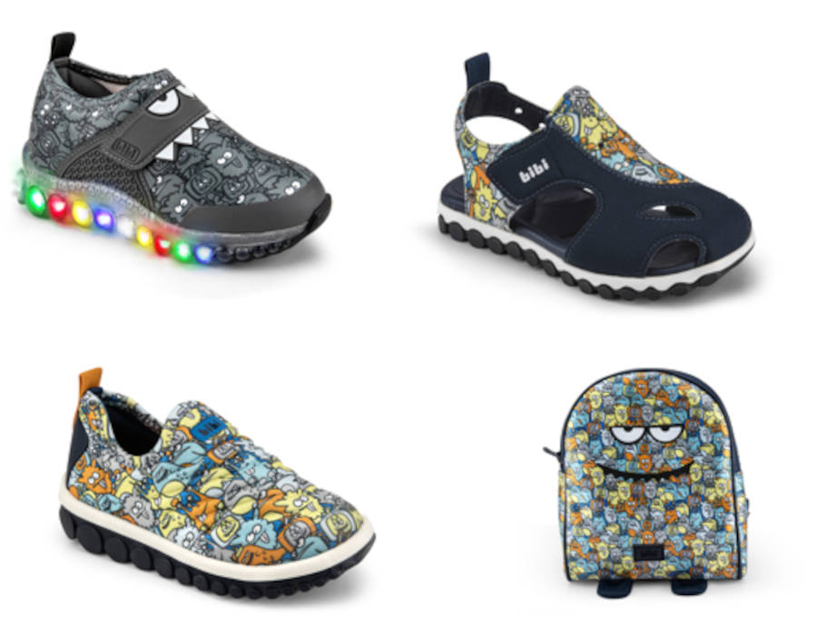 Sapatos para Halloween.