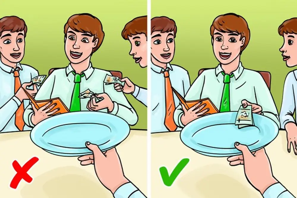 Regras de etiqueta simples: Convidou alguém para um almoço de negócio? Pague a conta!, imagem ilustrativa.