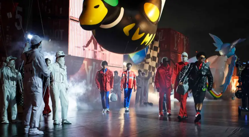 Semanas de moda de Paris: Desfile Louis Vuitton SS 21.