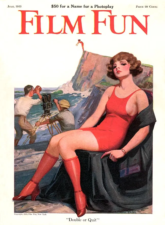 Ilustração em um capa de uma publicação em 1923, por Enoch Bolles. Ilustração em um capa de uma publicação em 1923, por Enoch Bolles.