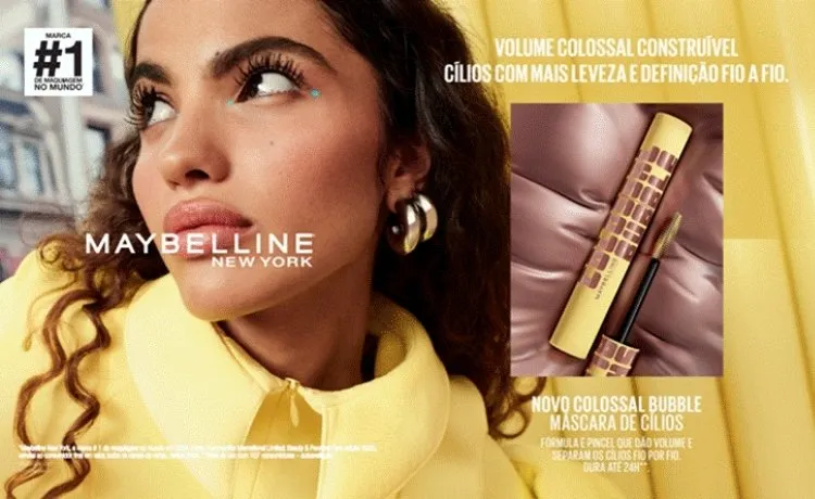 Lançamentos de beleza de julho de 2026: máscara de cílios Maybelline New York® Colossal Bubble
