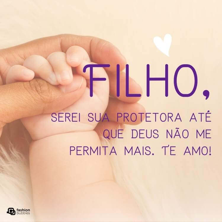Frase sobre filhos.