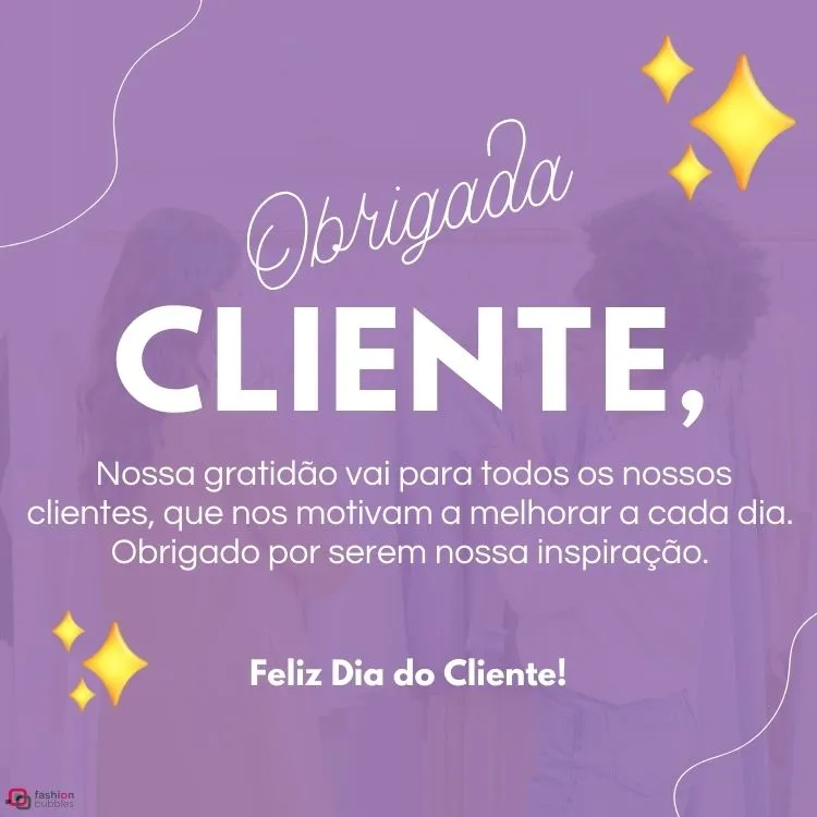 Nossa gratidão vai para todos os nossos clientes, que nos motivam a melhorar a cada dia. Obrigado por serem nossa inspiração.