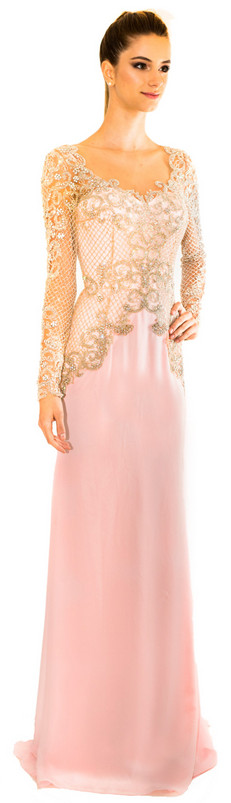 Vestido de festa para madrinha - Marcelo Quadros Exclusivo closet.me