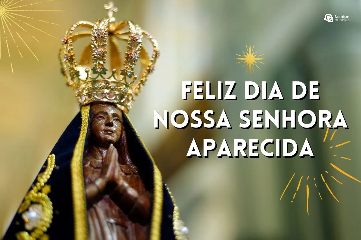 Foto de Nossa Senhora Aparecida.