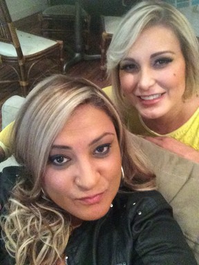 Andressa Urach e a mãe - Reprodução