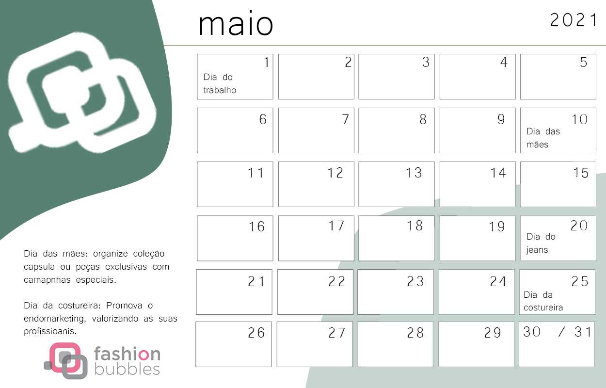 Planejamento Varejo 2021 - Maio