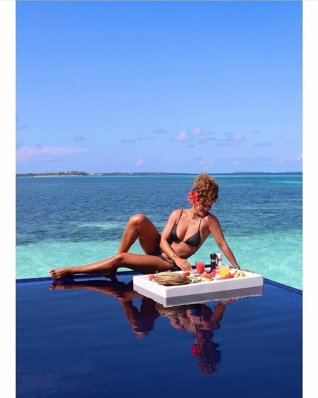 Juliana Paes nas Ilhas Maldivas