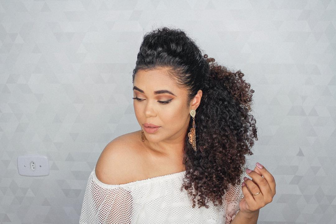 penteado para convidada de casamento