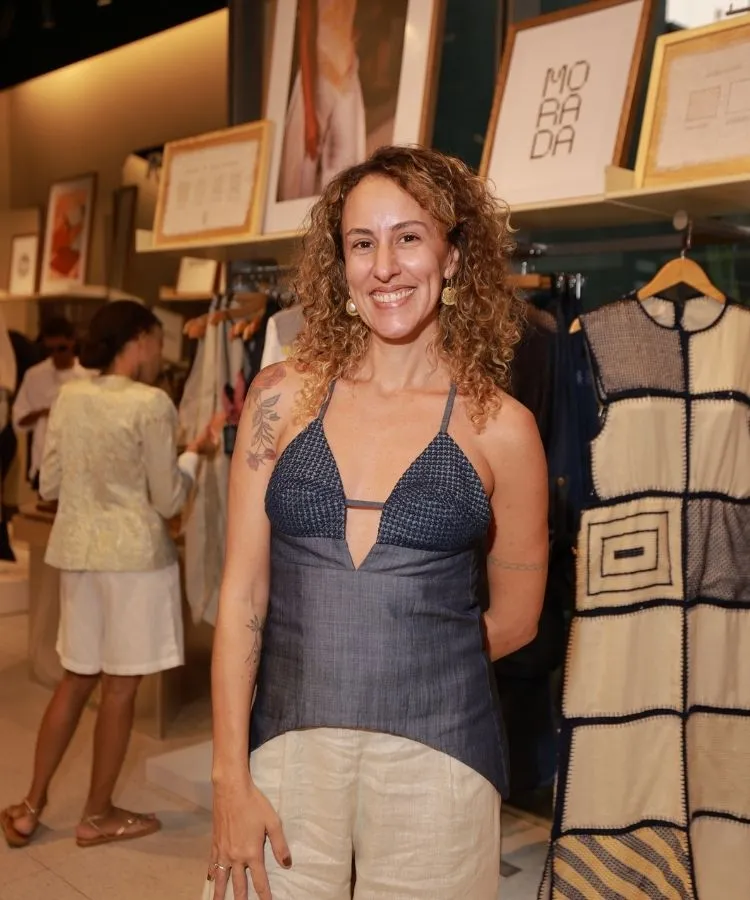 Lu Azevedo, da Morada, uma das marcas do projeto Mãos da Moda, da Riachuelo com a Nordestesse