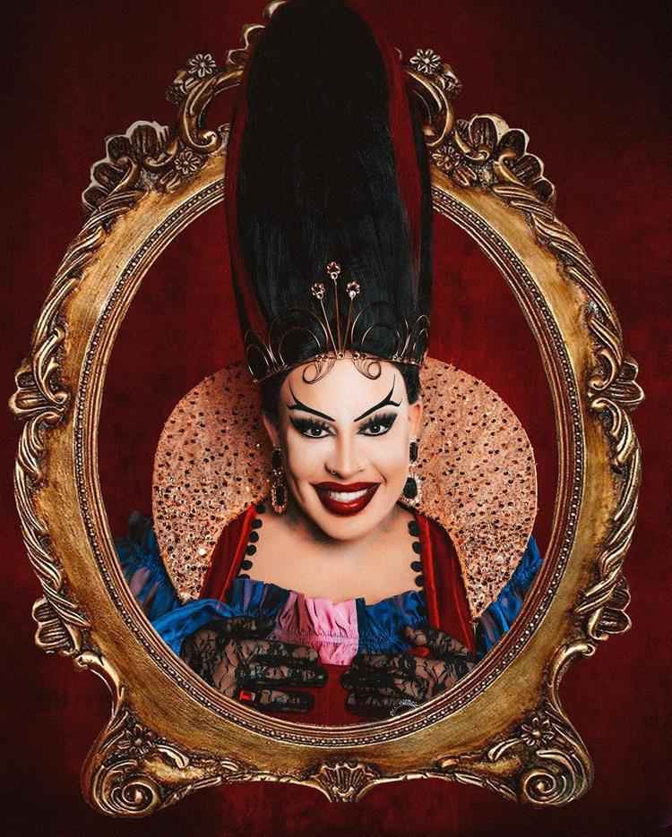 gloria groove fantasiada de morgana do castelo rá-tim-bum
