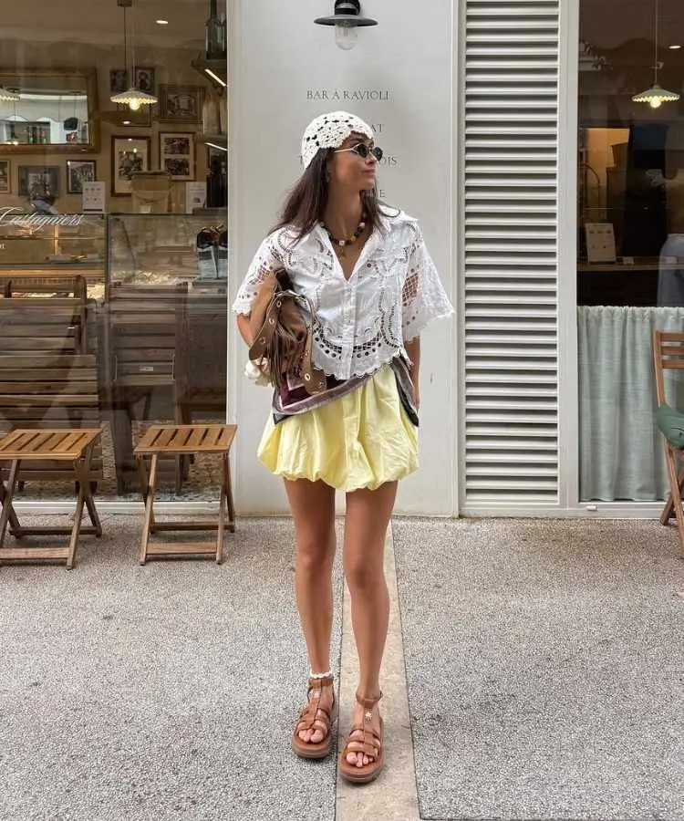 Tendências de moda do verão europeu 2026: renda