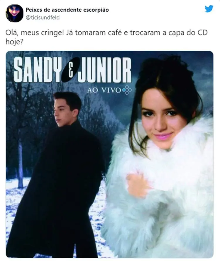 Foto de twitter falando sobre o meme cringe.