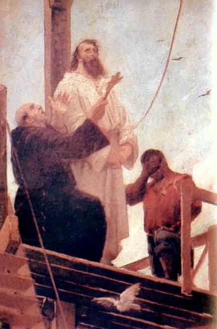 Martírio de Tiradentes de Aurélio de Figueiredo, de 1893. 