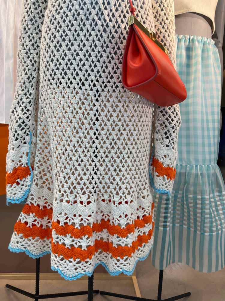 Crochê na Vitrine da Sportmax 