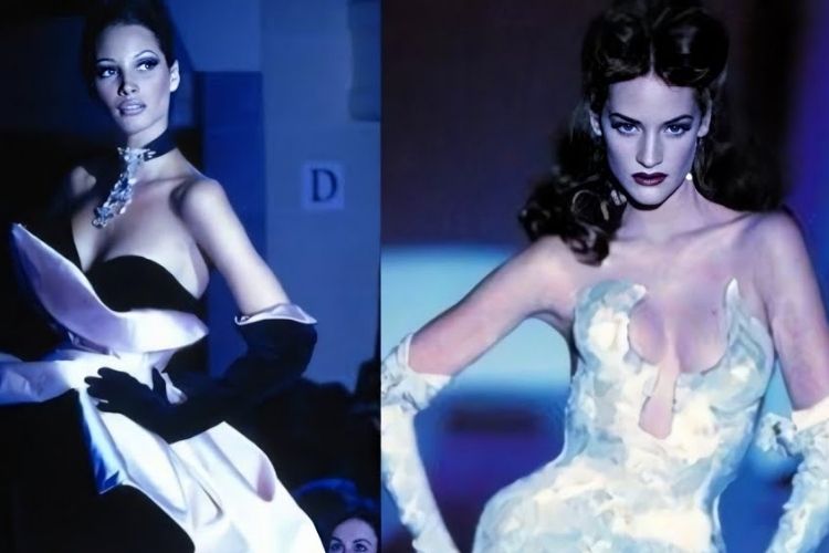 Algumas coleções de Mugler Algumas coleções de Mugler