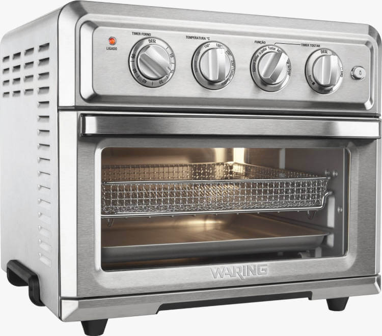 Forno eletrico e airfryer da polishop