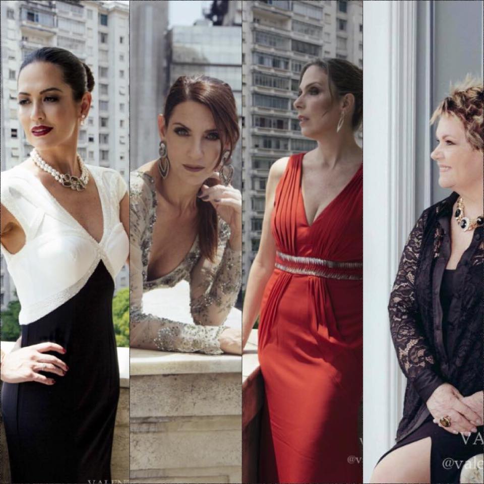 Vestidos de Festa 2016 Rendas, pérolas e a beleza do olhar com Paola Rosseto 