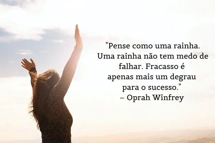 frase mulheres empoderadas Oprah