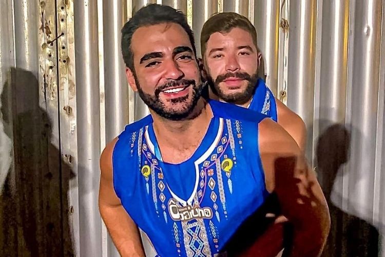 Matheus Pires e seu marido