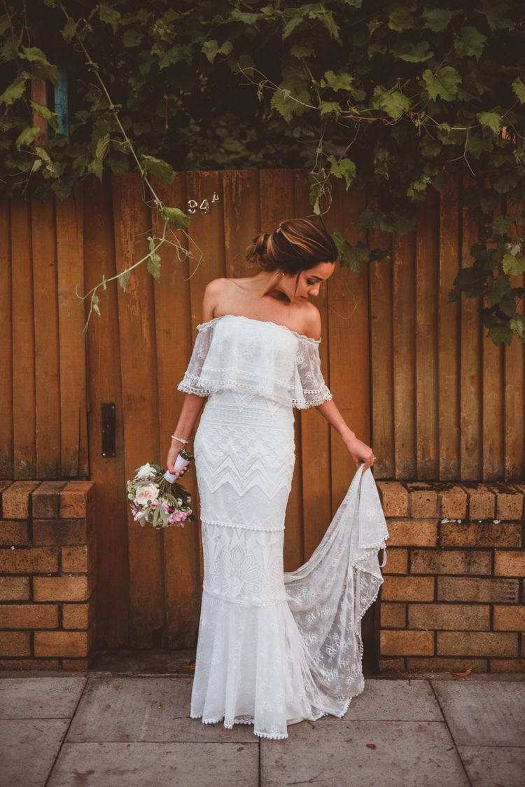 Vestido simples para micro wedding