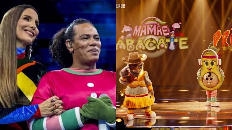 Mamãe Abacate foi a eliminada do The Masked Singer Brasil e Valéria Barcellos é quem dava a voz à personagem.
