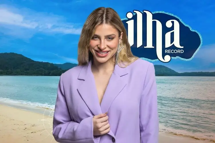 Vitória Bellato na Ilha Record 2