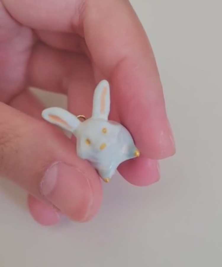 Coelho de porcelana líquida tutorial.