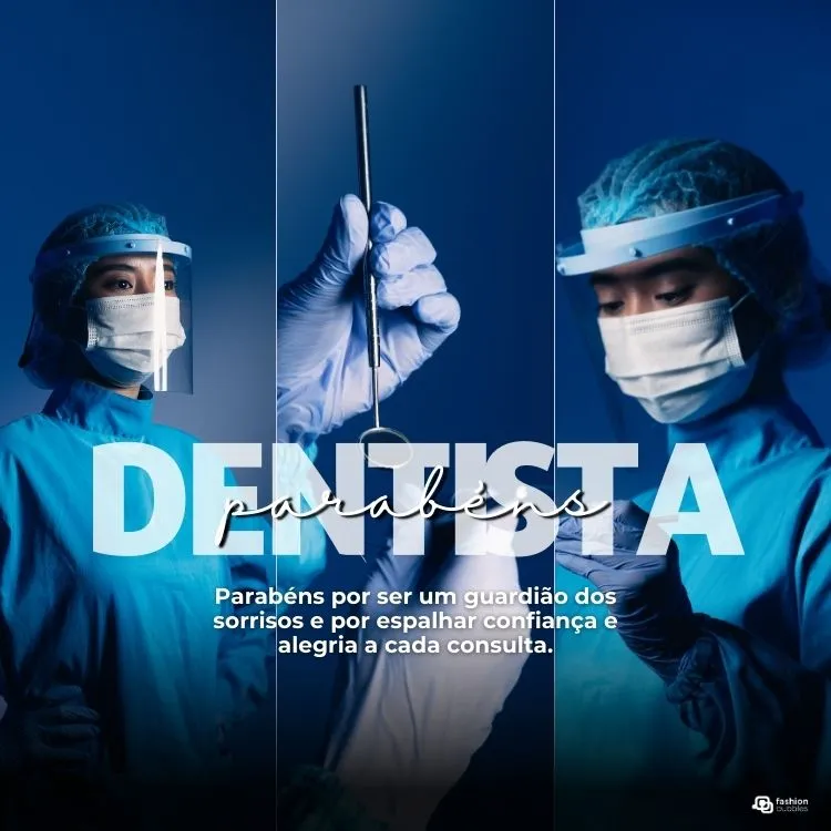 Parabéns por ser um guardião dos sorrisos e por espalhar confiança e alegria a cada consulta.