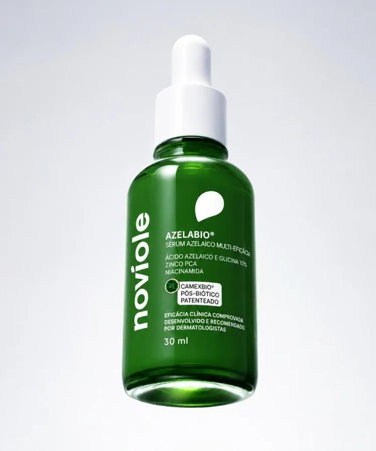 Sérum AZELABIO®, da Noviole, um dos lançamentos de beleza de agosto de 2026