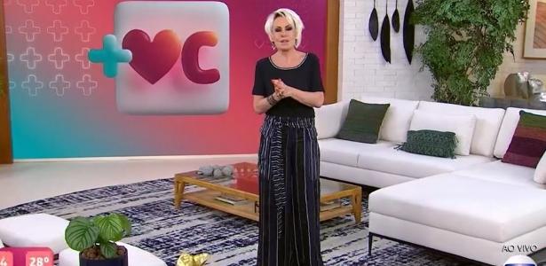 Ana Maria Braga pede desculpas ao vivo na Globo, após ser esculachada na web - Globo