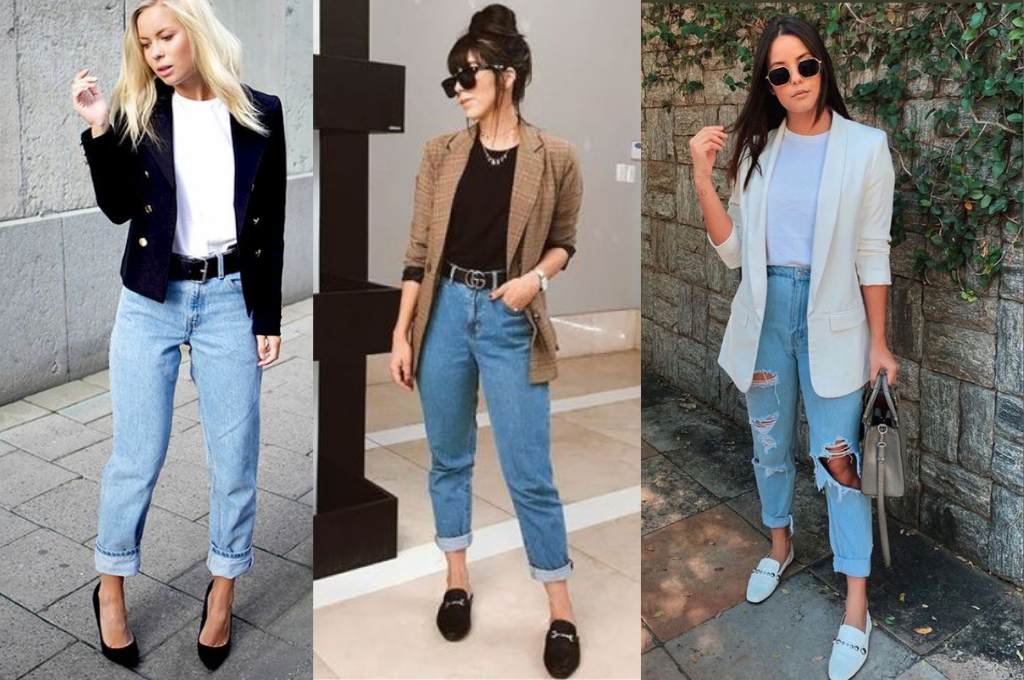 calça mom jeans formal