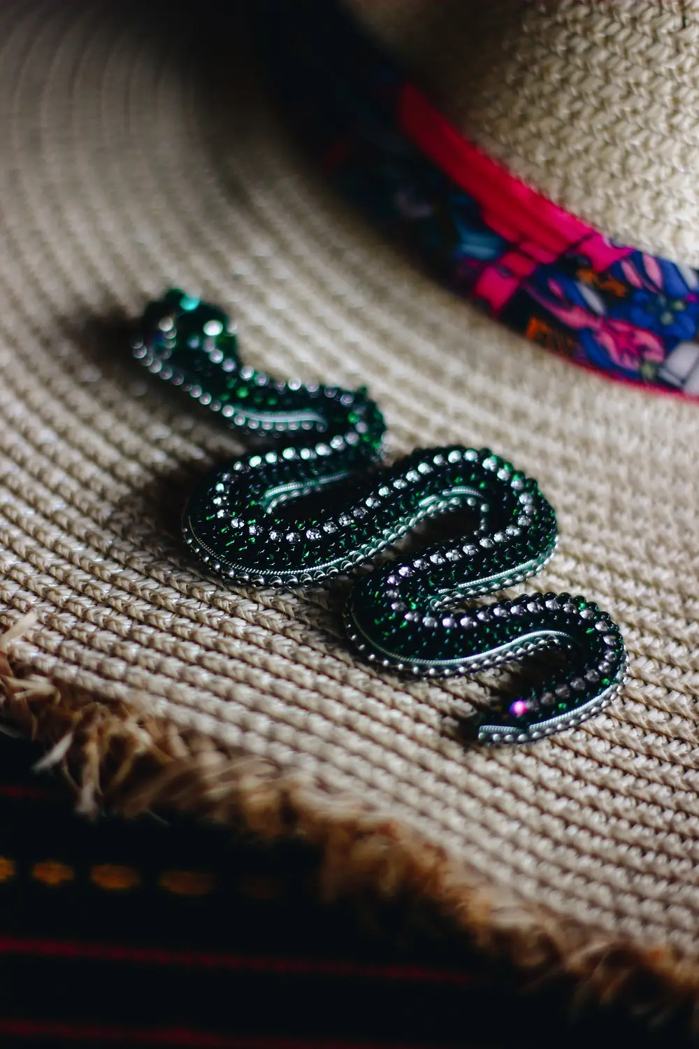 Broche de cobra - Joias de presente