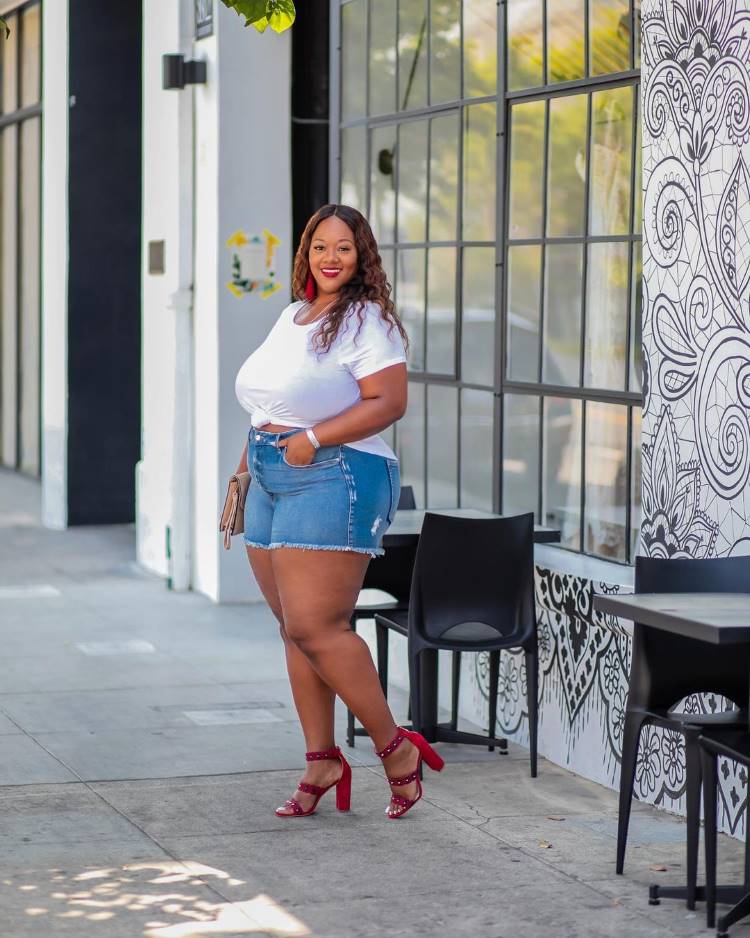 Looks com short jeans