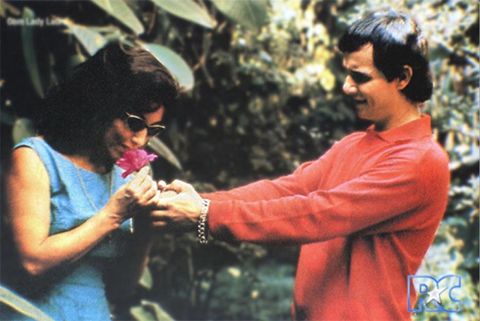 Roberto Carlos e Lady Laura