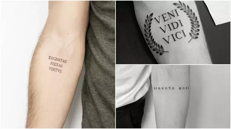 três frases para tatuagem em latim