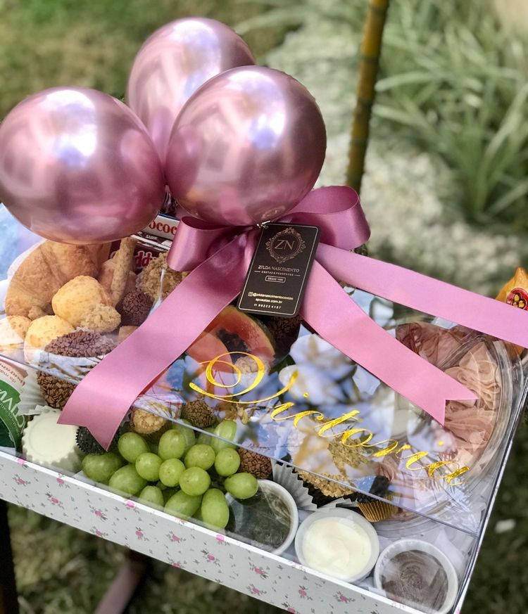 Cesta de Dia das Mães personalizada