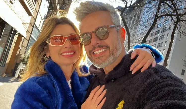 Flávia Alessandra e Otaviano Costa