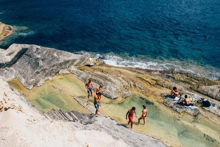 Praia em Ibiza