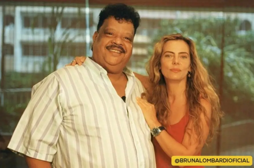 Bruna Lombardi e Tim Maia Bruna Lombardi e Tim Maia