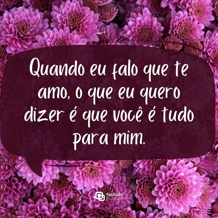 Frase eu te amo