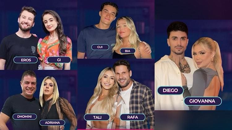 Power Couple 7 estreia na próxima terça-feira,29, às 22h30.