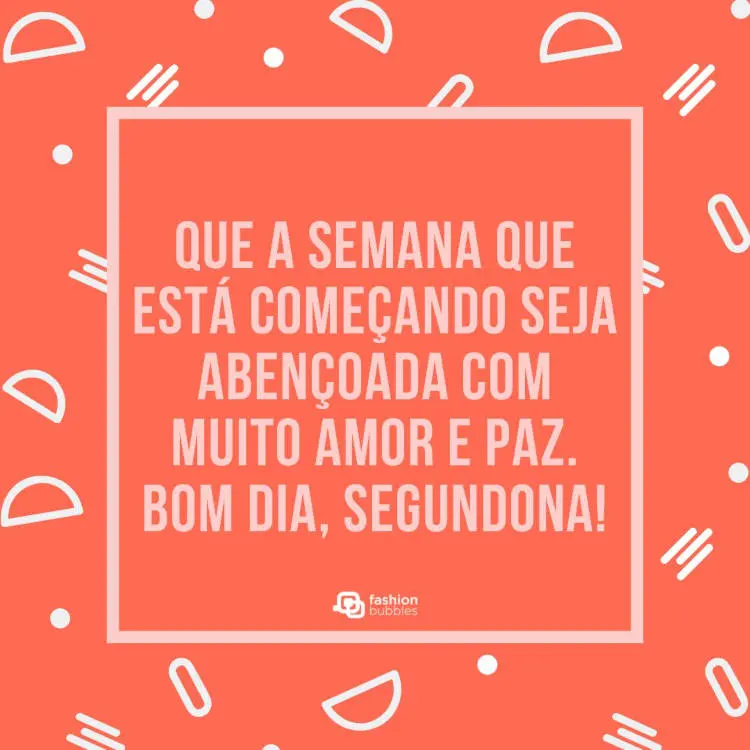 Frase para uma semana abençoada
