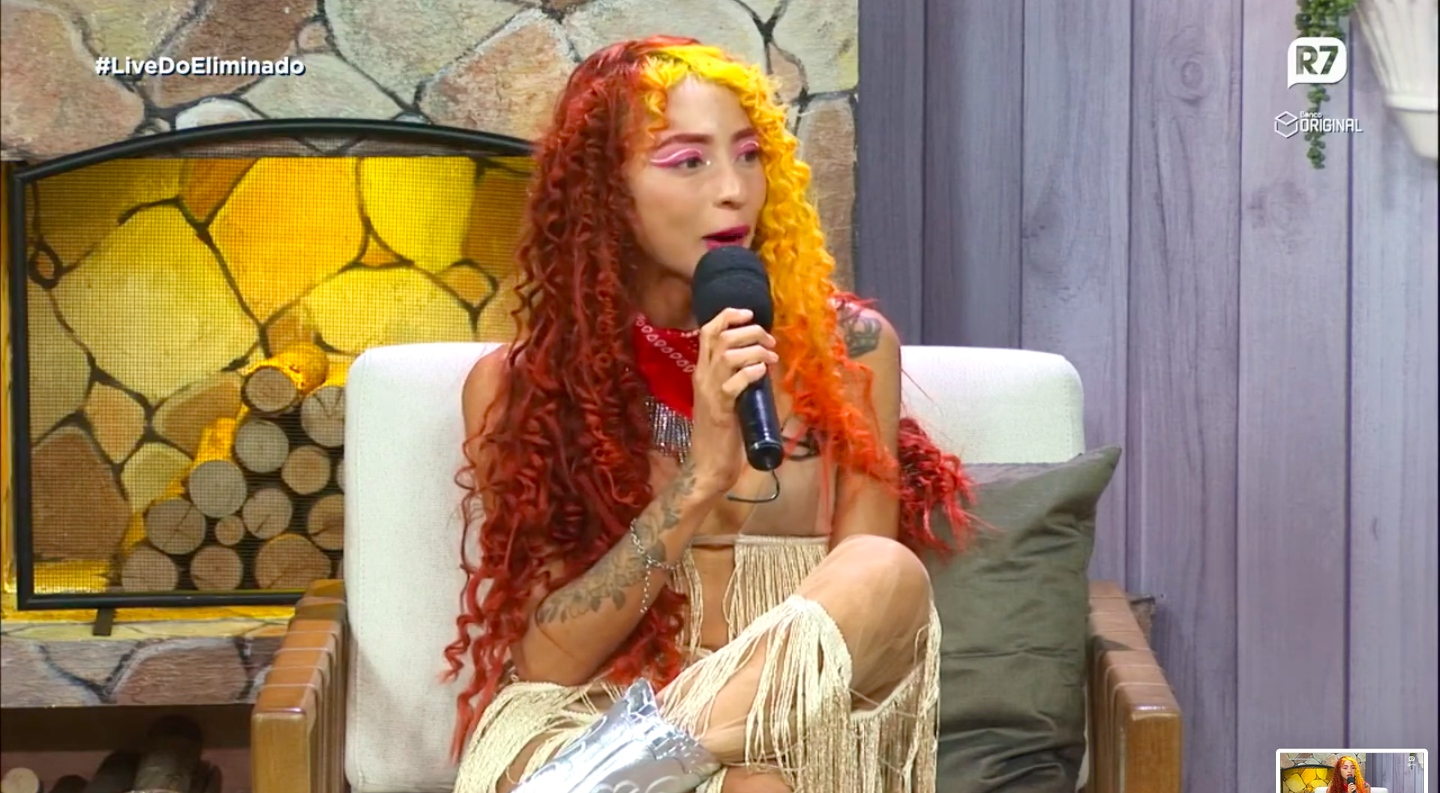 Ruivinha de Marte na Live do Eliminado