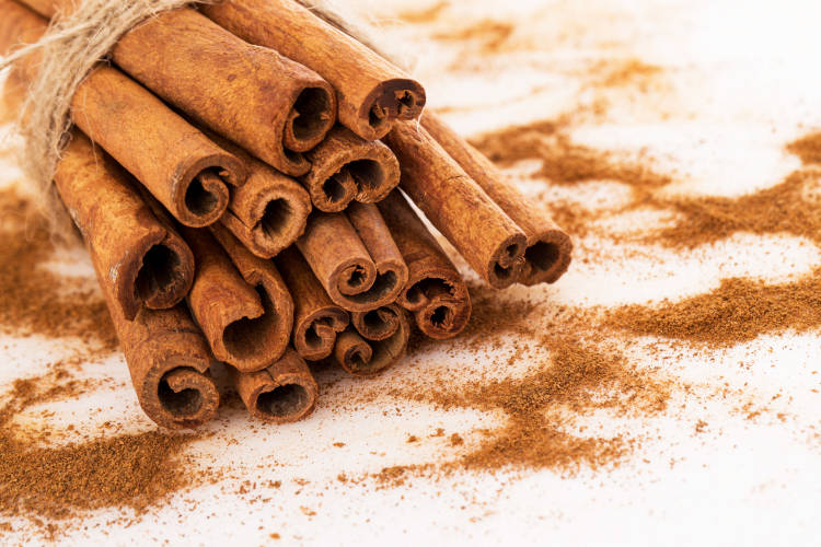 canela em pau e em pó