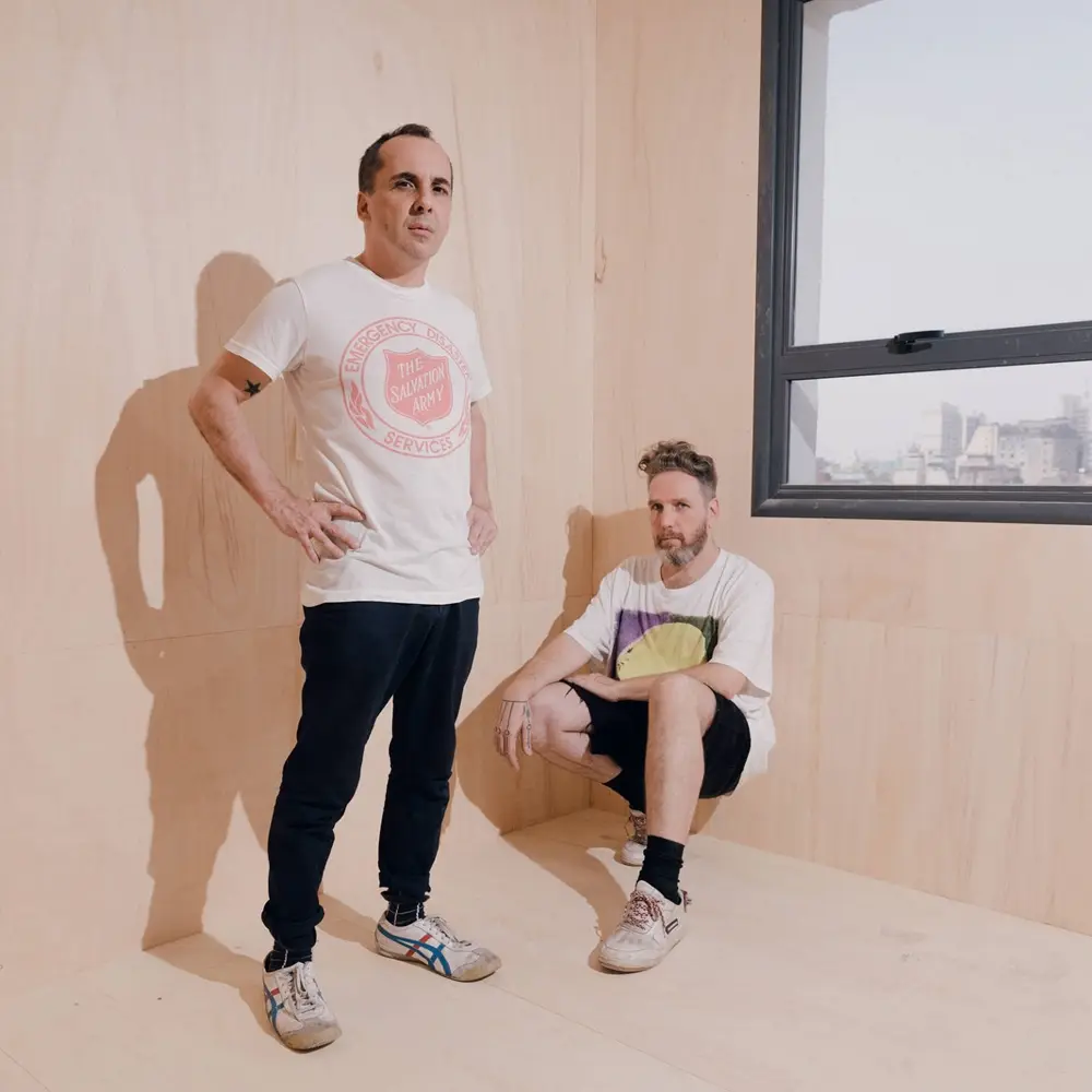 Alexandre Herchcovitch e Vinicius Campion, dois estilistas famosos 