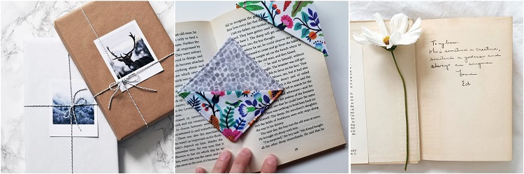 três ideias de livros para mini presentes